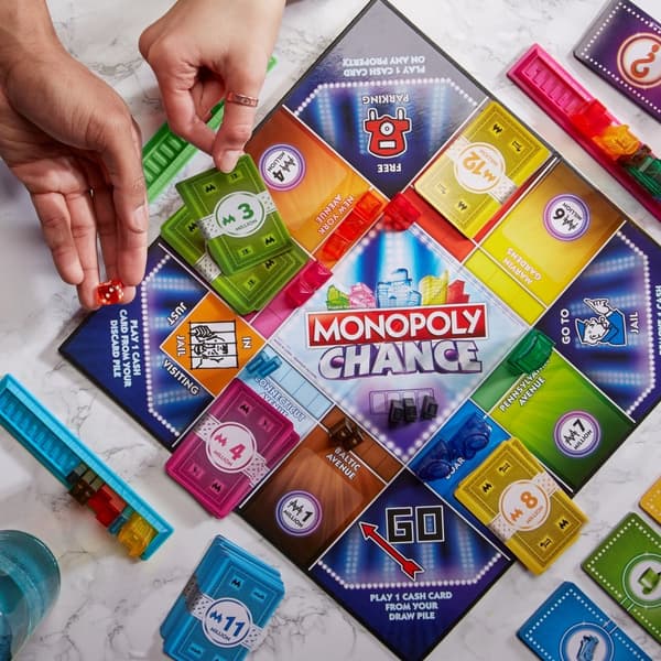 Hasbro MONOPOLY Chance brädspel F8555 POLSK VERSION