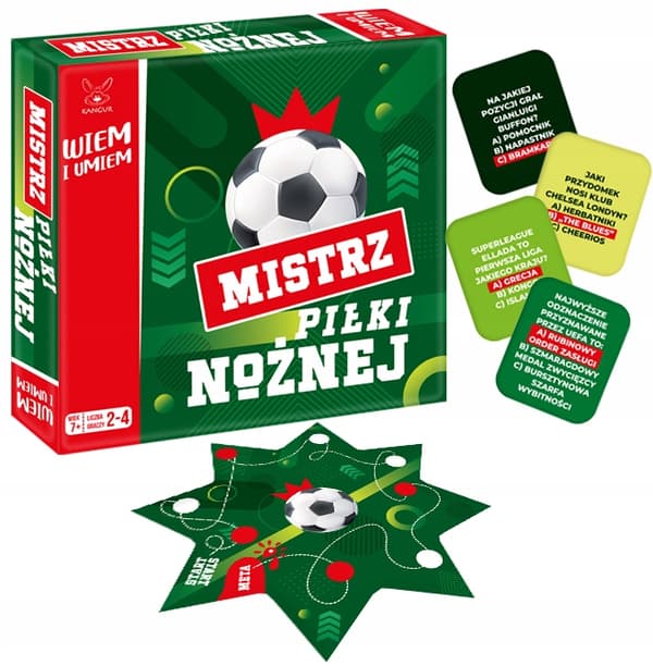 Brætspil Kænguruspil Fodboldmester Jeg ved og kan fodbold