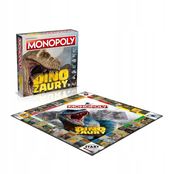 MONOPOLY-lautapelin dinosaurukset - voittoliikkeet