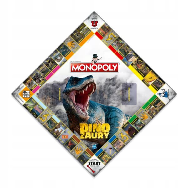 MONOPOLY-lautapelin dinosaurukset - voittoliikkeet