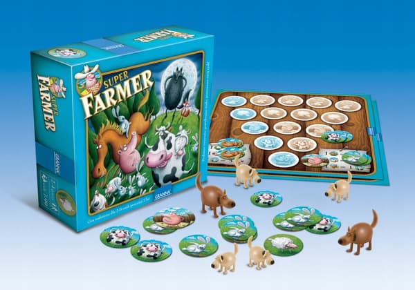 Superfarmer LANDMANDSSPIL BONDEGÅRD Brætspil