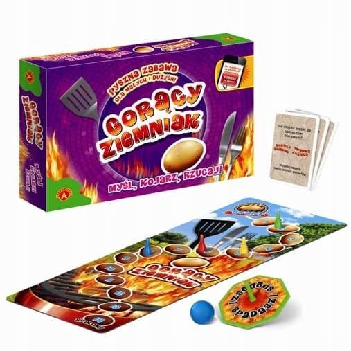 SPIL Varm Kartoffel Brætspil FAMILIEQUIZ