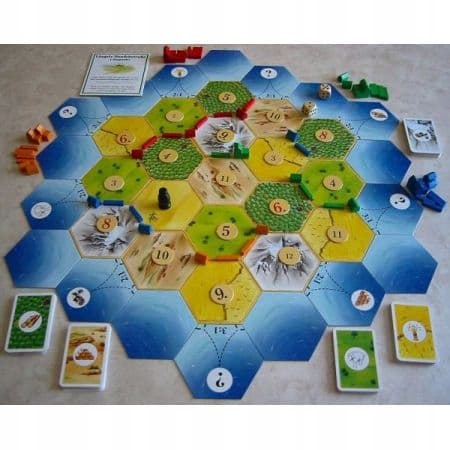 Catan Nybyggarna på Catan STRATEGISKT brädspel