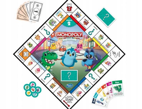 Monopol brädspel MIN FÖRSTA MONOPOL juni