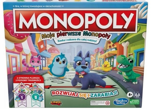 Monopol brädspel MIN FÖRSTA MONOPOL juni