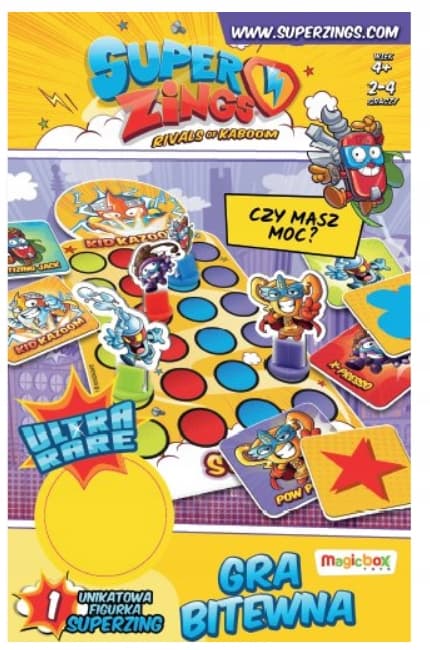SUPERZINGS POLSK BRÄDSPELSFIGUR KID KAZOOM