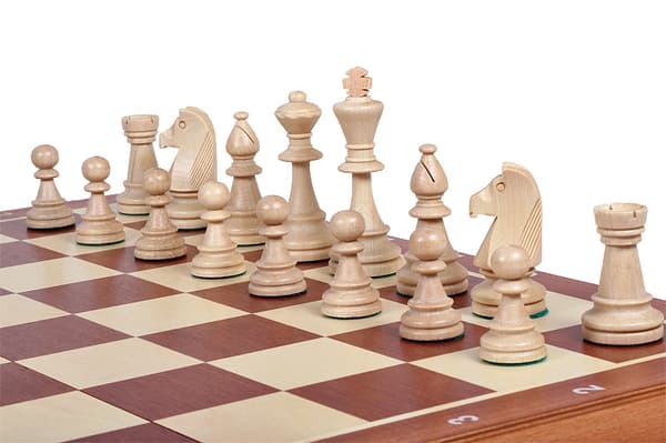 Turnausshakkisarja nro 6 (54x54cm) upotekoristeinen