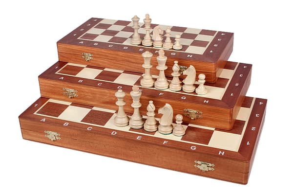 Turnausshakkisarja nro 6 (54x54cm) upotekoristeinen