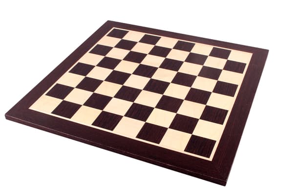 Skakbræt nr. 4+ (ingen beskrivelse) wenge/ahorn (intarsia)