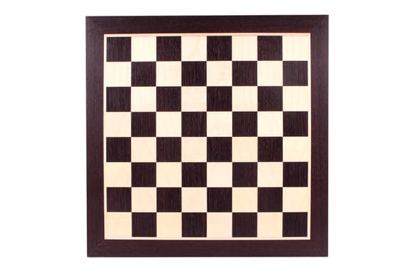 Skakbræt nr. 4+ (ingen beskrivelse) wenge/ahorn (intarsia)