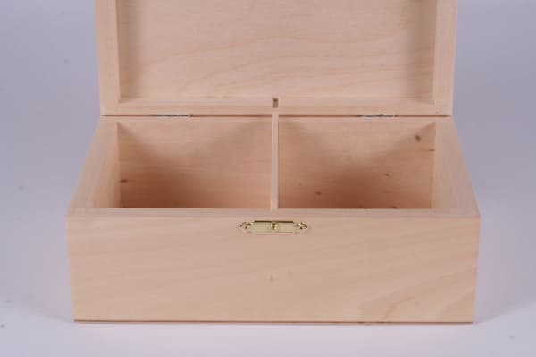 Träförvaringslåda för Staunton nr 5-figurer (kunghöjd 90 mm)