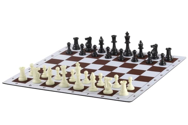 Rullattava shakkilauta nro. 6 (51 cm), liukumaton pohja