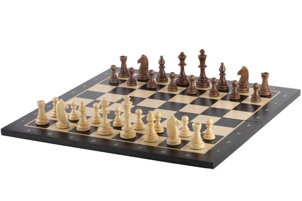 Solopgangsfigurer STAUNTON nr. 6 - træ