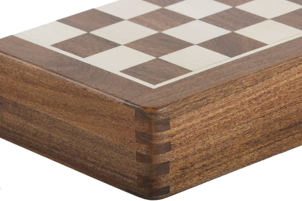 MAGNEETTINEN shakki intarsialaudalla 25 cm