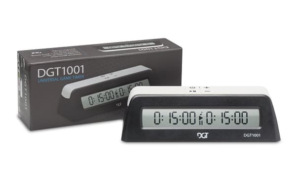 10 DGT 1001 klockor i svart (förpackning)