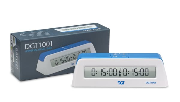 10 DGT 1001 klockor i vitt (förpackning)