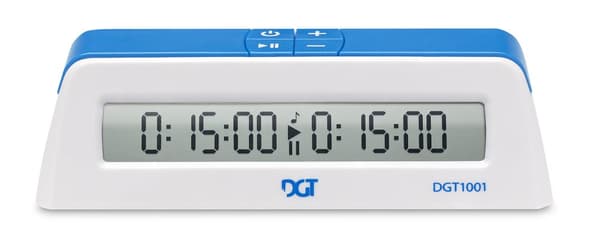 10 DGT 1001 klockor i vitt (förpackning)