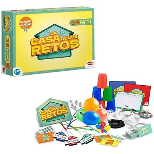 Brädspel - BIZAK - 35001940 - La Casa de los Retos - Från 6 år - 2 spelare eller fler