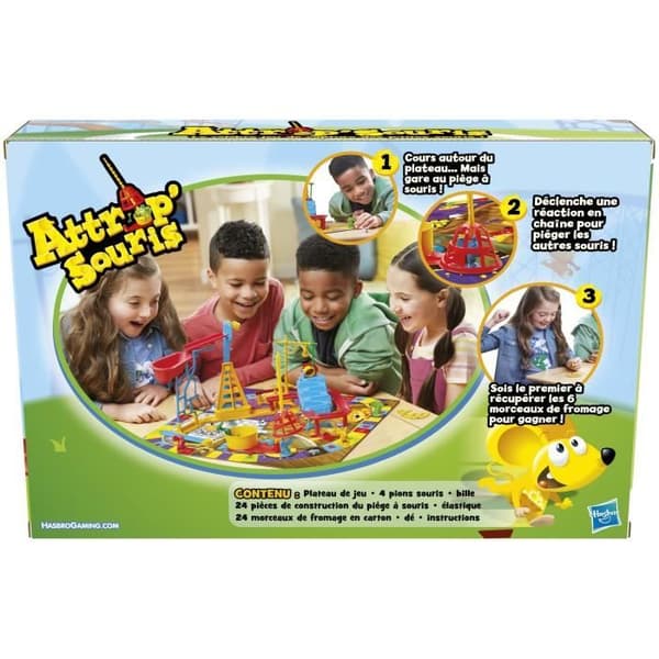 Mouse Catcher, Barns brädspel, Brädspel, från 6 år och uppåt, Hasbro Gaming