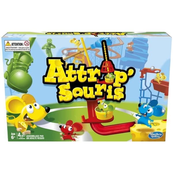 Mouse Catcher, Barns brädspel, Brädspel, från 6 år och uppåt, Hasbro Gaming