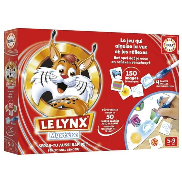 Bildspel - EDUCA - Lynx Mystère 150 bilder