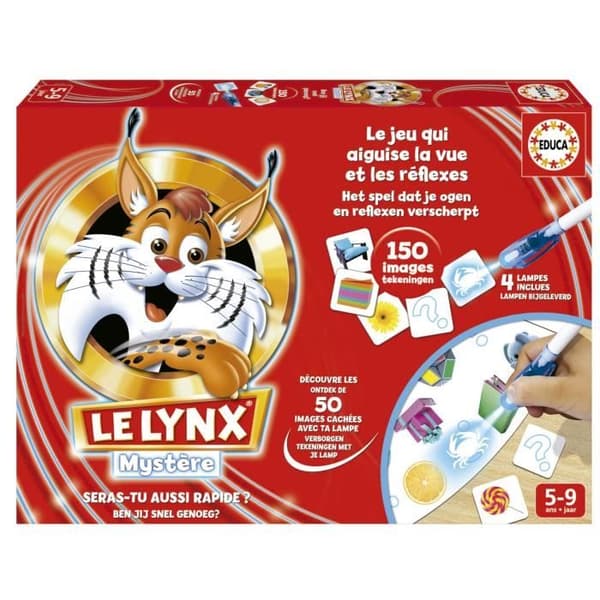 Bildspel - EDUCA - Lynx Mystère 150 bilder