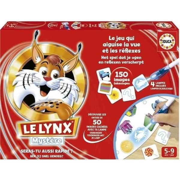 Bildspel - EDUCA - Lynx Mystère 150 bilder