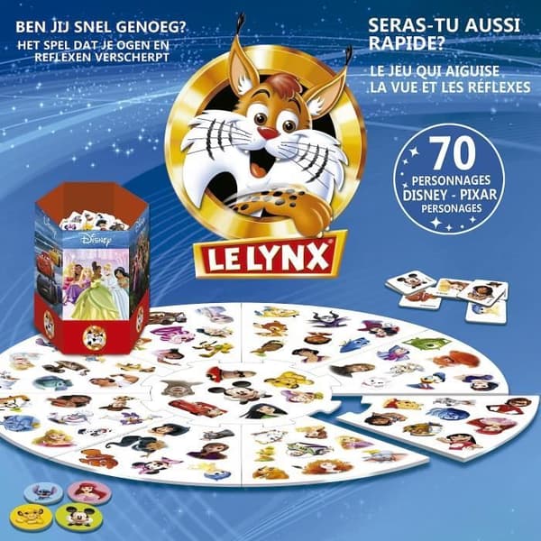 Bildspel - EDUCA - Lynx Disney 70 bilder