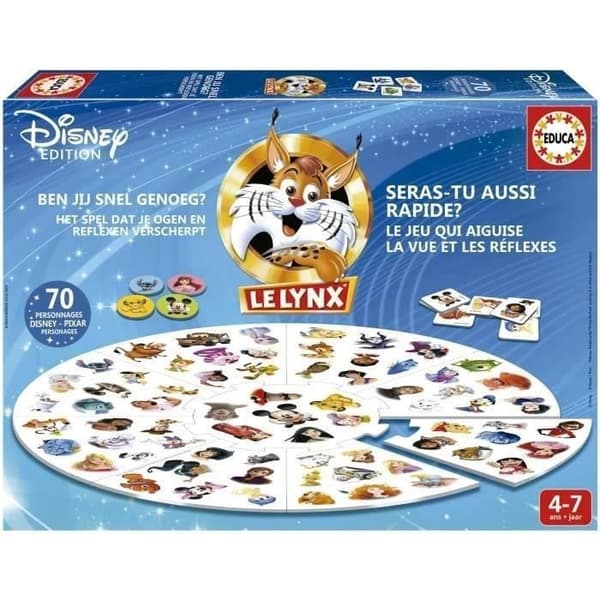 Bildspel - EDUCA - Lynx Disney 70 bilder