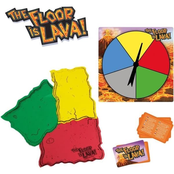 Golvet är lava - Brädspel - GOLIATH - Från 5 år