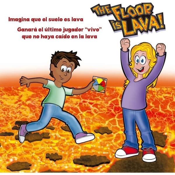 Golvet är lava - Brädspel - GOLIATH - Från 5 år