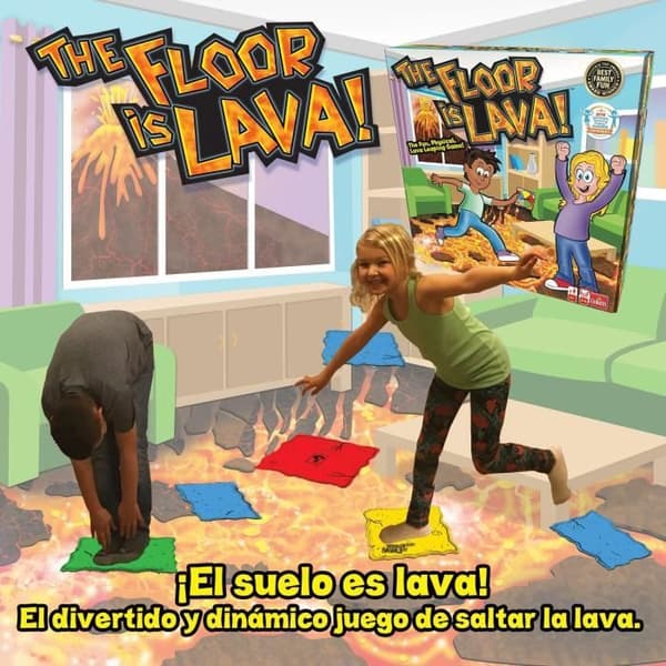 Golvet är lava - Brädspel - GOLIATH - Från 5 år