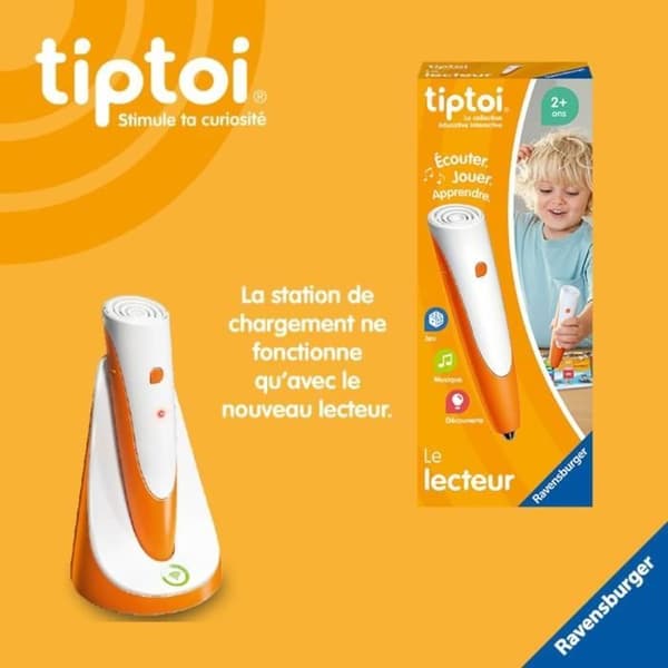tiptoi® Laddstation, 00179, från 3 år och uppåt, Ravensburger