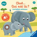 Miniatyrbild 5 av 5: Ravensburger play+, Tyst...vem är där? Bebisdjur, Bok, Första åldern, baby