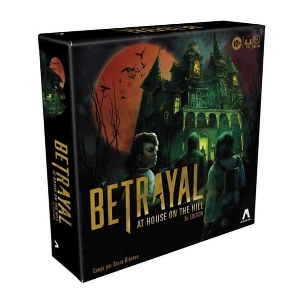 Svek i huset på kullen - Cooperative Horror Board Game - Avalon Hill