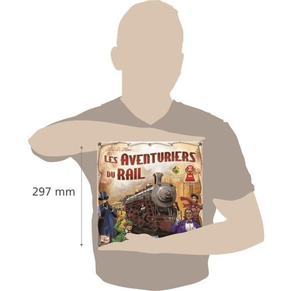 Les Aventuriers du Rail - Unbox Now - Brädspel - 8 år och uppåt - 2 till 5 spelare - Kompatibel med Alexa - Days of Wonder