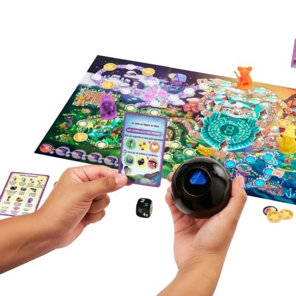 Mattel Games - Magic 8 Ball Magic Epic-brädspel för hela familjen HPJ68