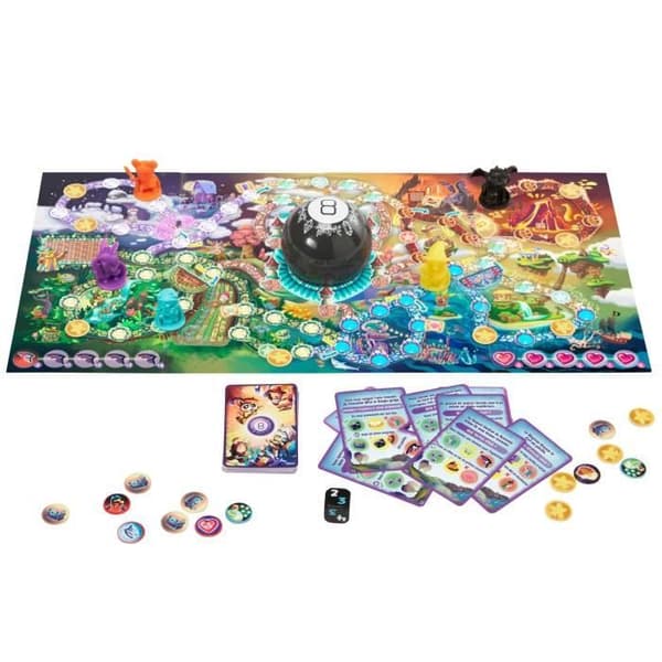 Mattel Games - Magic 8 Ball Magic Epic-brädspel för hela familjen HPJ68