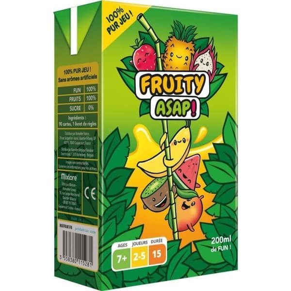 Fruity Asap - Asmodee - Speed game - Från 7 år