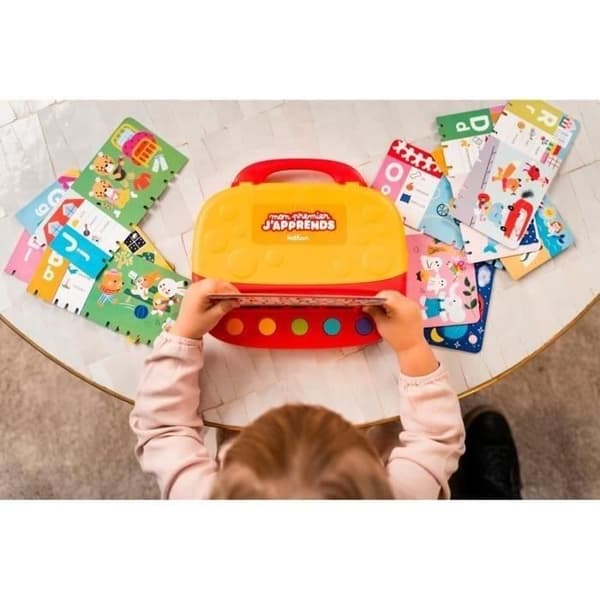 MIN FÖRSTA JAG LÄR MIG - TALANDE ALFABET - Utbildningsspel - NATHAN - Upptäck det interaktiva alfabetet!