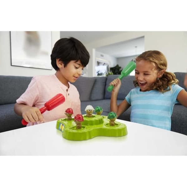 Mattel Games - Chass'moles - Brädspel för barn - Från 4 år GYN48