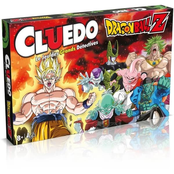 Cluedo - CLUEDO - Dragon Ball Z - Partyspel - 2 spelare eller fler - 8 år gammal