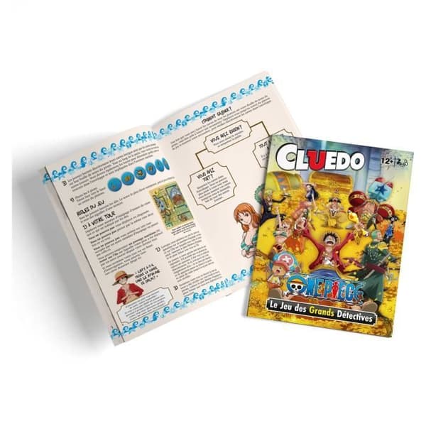 Brädspel - VINNANDE MOVES - Cluedo One Piece - Specialutgåva med Luffys besättning