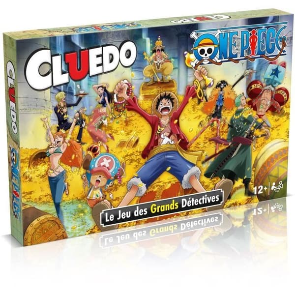 Brädspel - VINNANDE MOVES - Cluedo One Piece - Specialutgåva med Luffys besättning