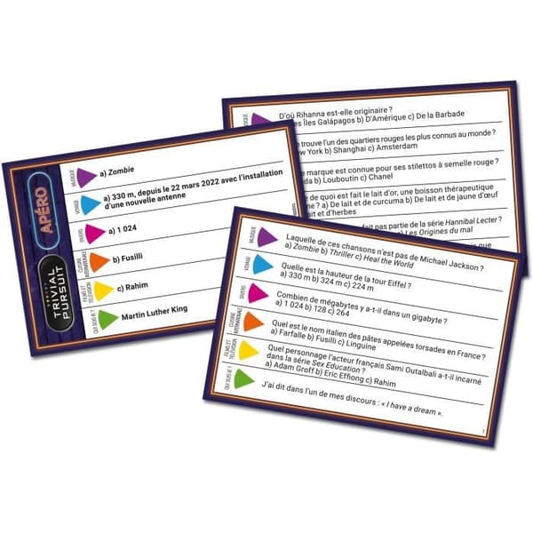 TRIVIAL PURSUIT Voyage apéro - Sällskapsspel - WINNING MOVES