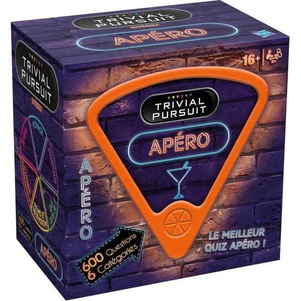 TRIVIAL PURSUIT Voyage apéro - Sällskapsspel - WINNING MOVES