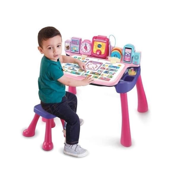 Magi Interactive Desk 5 in 1 - VTECH - Rosa - 28 bilder - från 3 år och uppåt