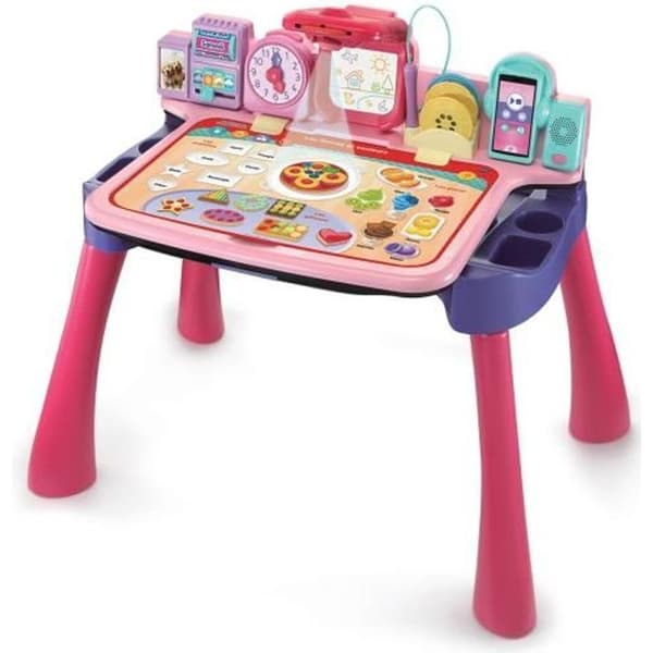 Magi Interactive Desk 5 in 1 - VTECH - Rosa - 28 bilder - från 3 år och uppåt