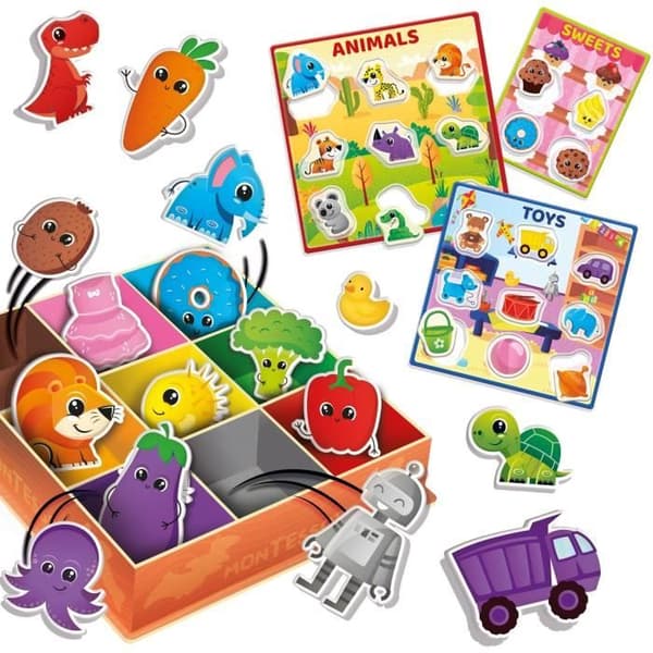 Box Colors - lärande spel - baserade på Montessorimetoden - LISCIANI