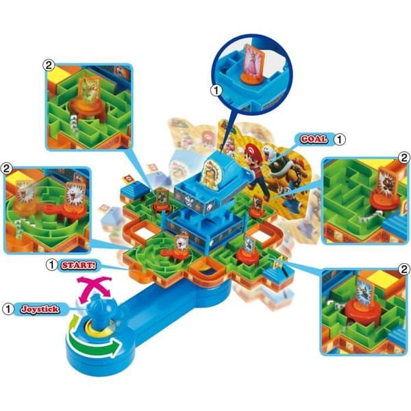 Brädspel - EPOCH - Super Mario Maze Game DX - 1 spelare eller fler - Barn - Mario